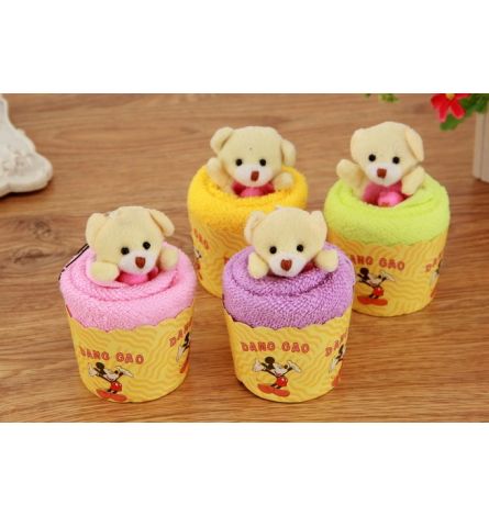 Bear Cake Towel